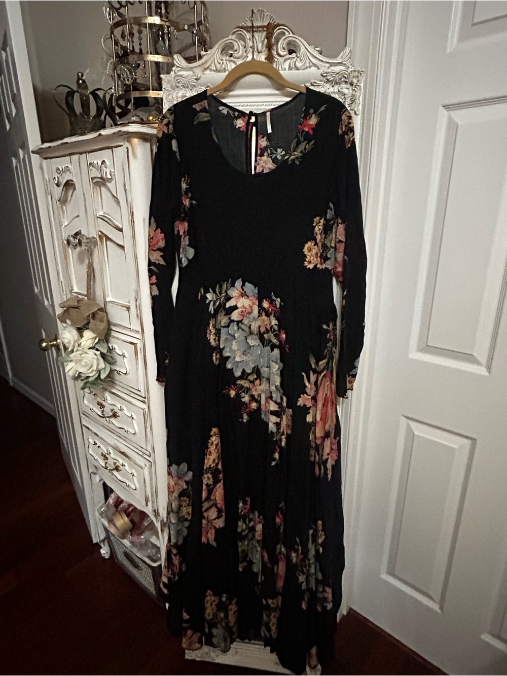 Free People First Kiss Floral Maxi Dress NWOT - Picture 4 of 14